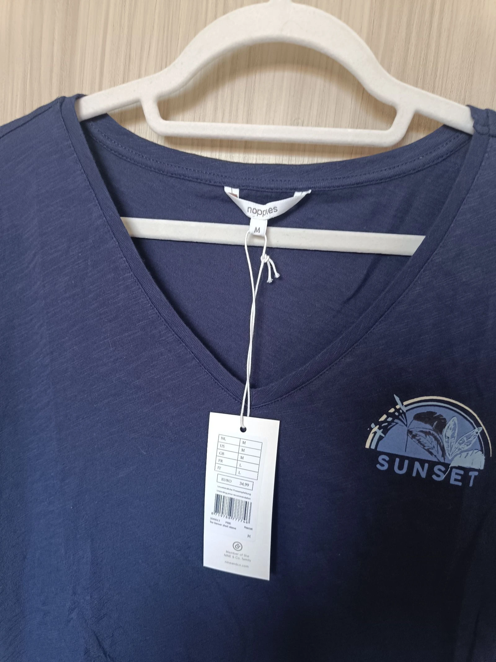 Maternity Noppies Size M Organic Cotton T-shirt 🏷️ NEW – photo 2